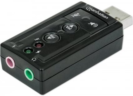 Manhattan Hi Speed Usb 3D 7.1 Sound Adapter