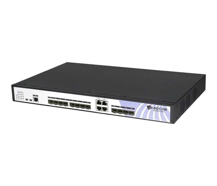 BDCOM 8 Port EPON OLT Headend - Dual AC PSU