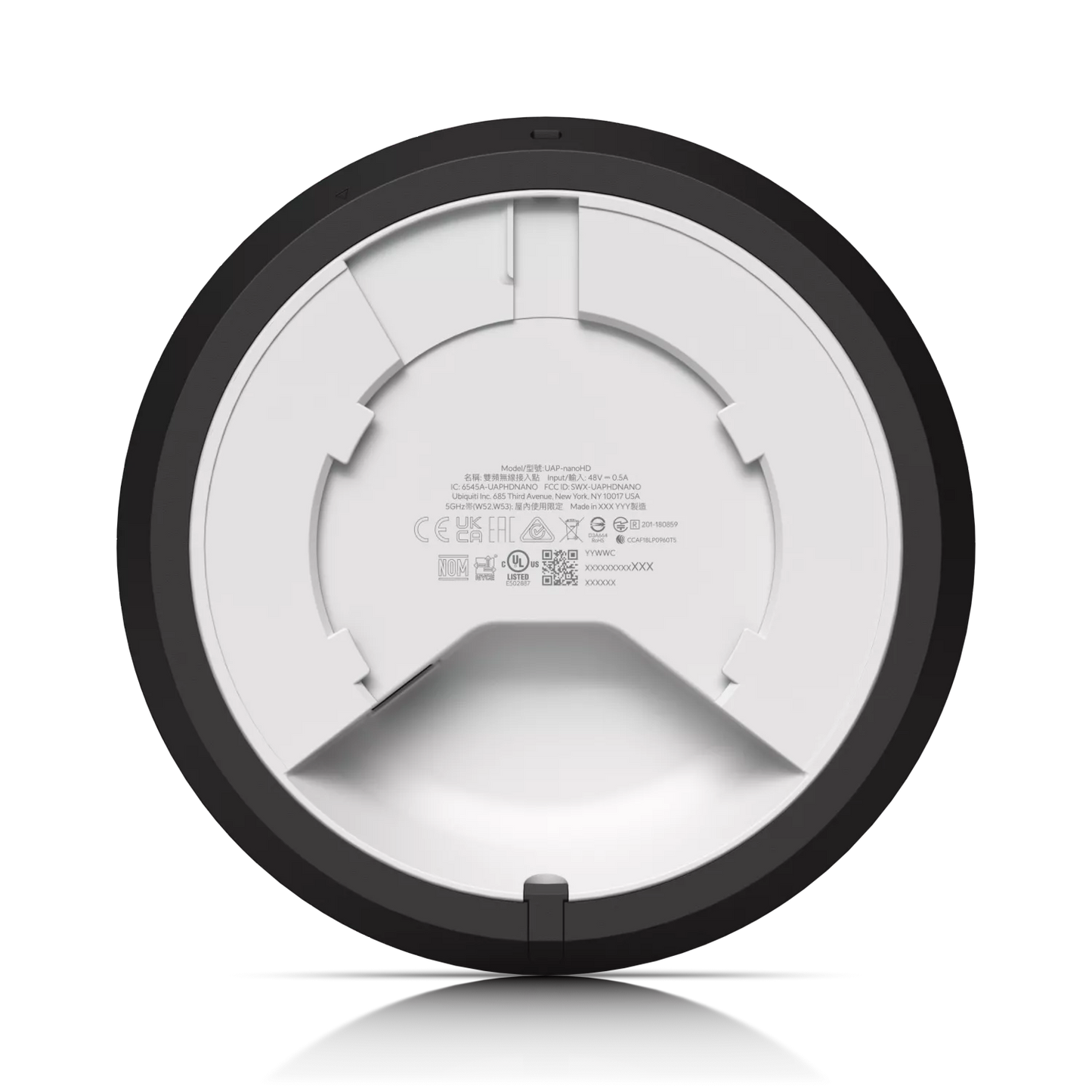Ubiquiti UniFi U6+, U6 Lite and nanoHD Single AP Cover | nHD-cover-Black