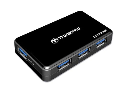 TRANSCEND USB3.0 - 4 PORT HUB - POWERED