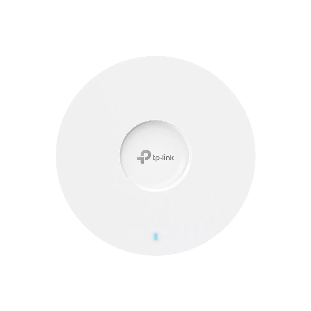 TP-Link Omada AX1800 Ceiling-Mount Dual-Band Wi-Fi 6 AP 1.8Gbps 2.4/5GHz 1×1G PoE (Power Adapter is not included)