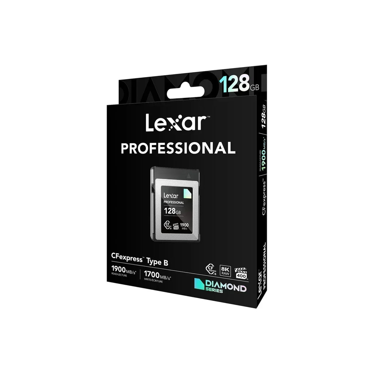 Lexar CF Express Type B - Diamond 128GB Professional Memory Card Guards On Duty Security