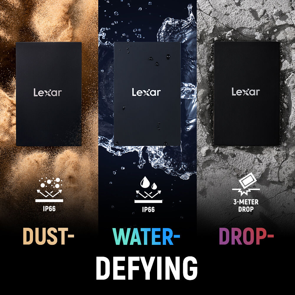 Lexar 1TB ARMOR 700 USB 3.2 Gen 2x2 Portable SSD