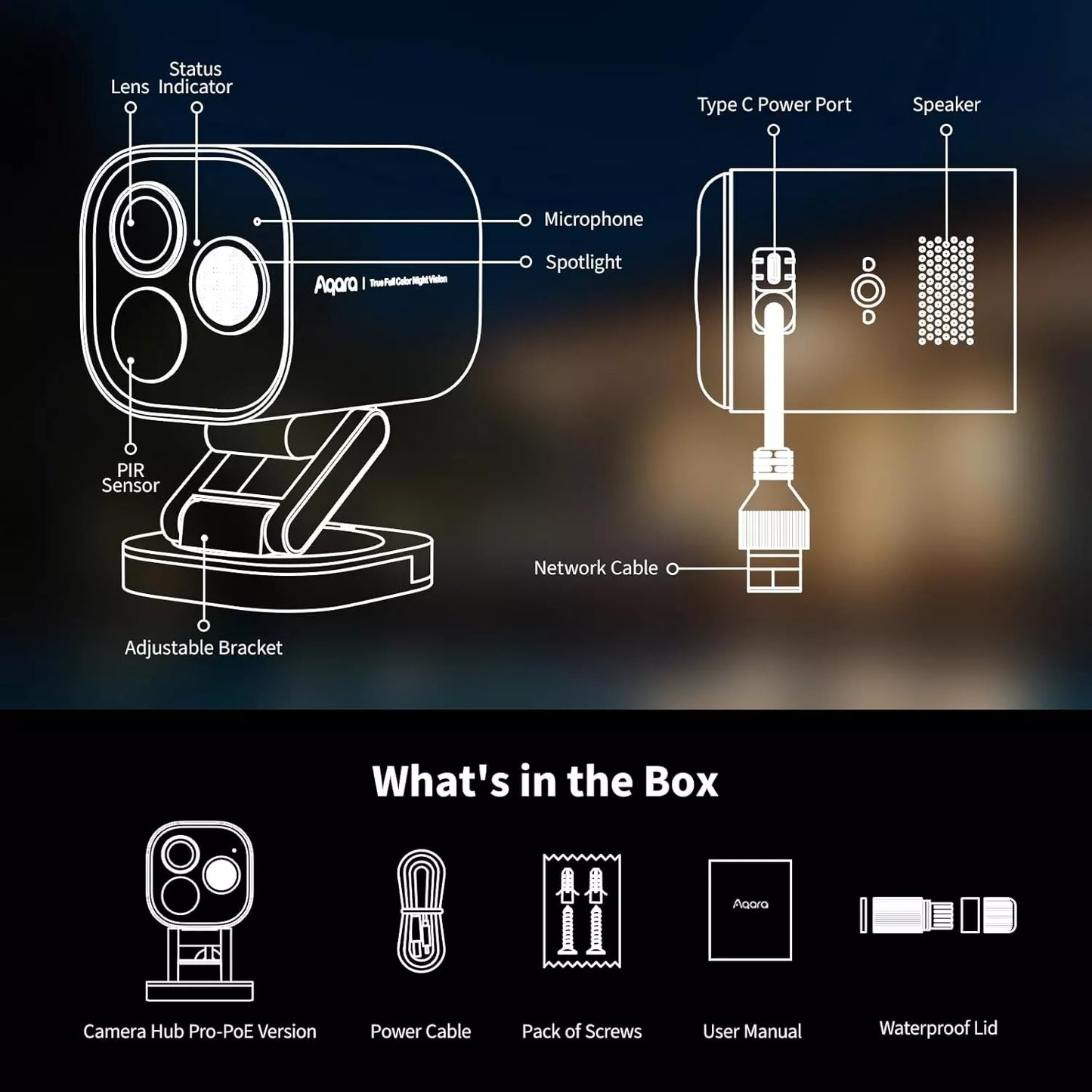 Aqara Camera Hub G5 Pro (PoE, White) | AQ-HUB-CAM-G5-PRO-POE-W