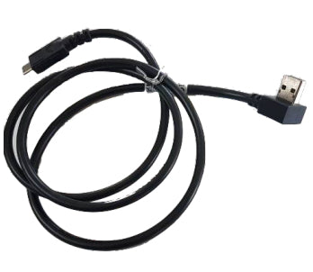 Zebra USB-C cable with right angle connector for Charging/Communication