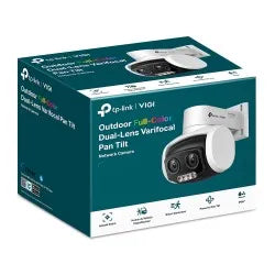 TP-Link VIGI 4MP Full-Color Dual-Lens Varifocal Outdoor PTZ Camera | C540V