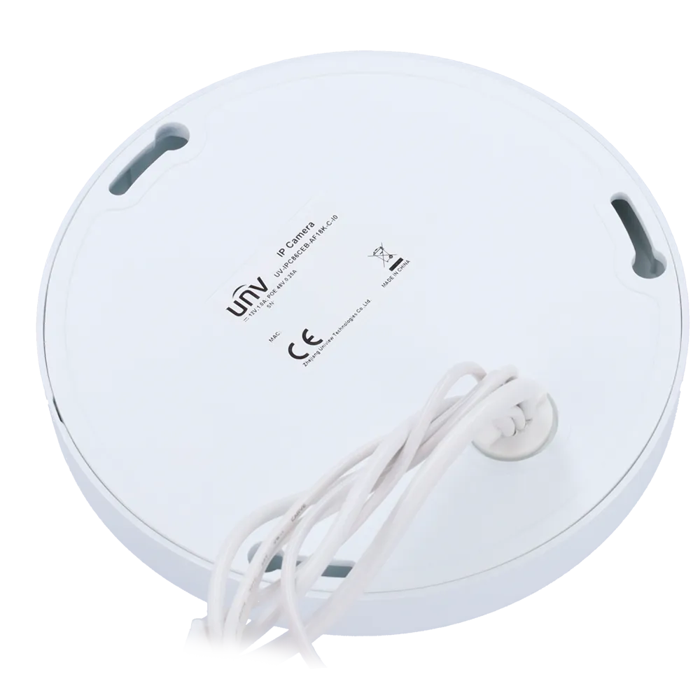 Uniview UNV 12MP Fisheye Dome IP Camera 360° | IPC86CEB-AF18KC-I0