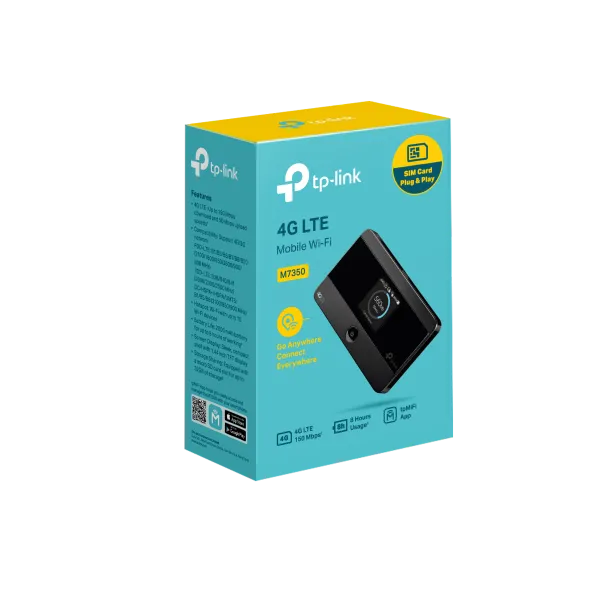 TP-Link 150Mbps 4G LTE Mobile Wi-Fi | M7350