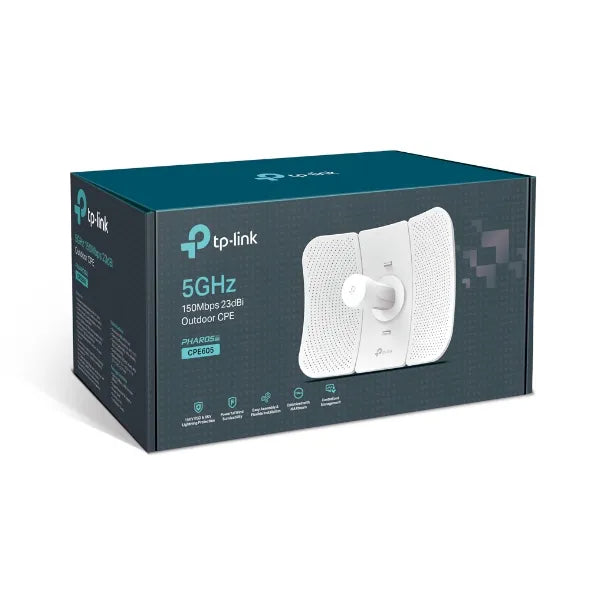 TP-Link 5 GHz 150 Mbps 23 dBi Outdoor CPE