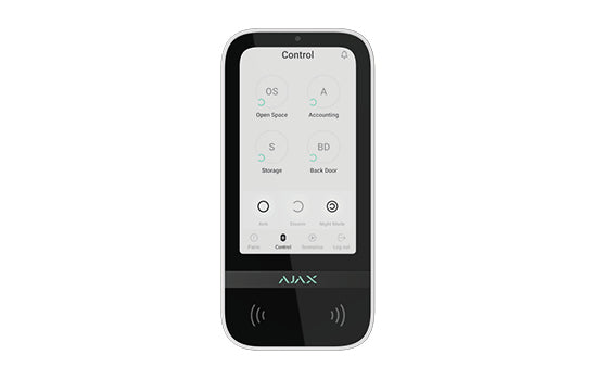 Ajax Keypad Touchscreen - White
