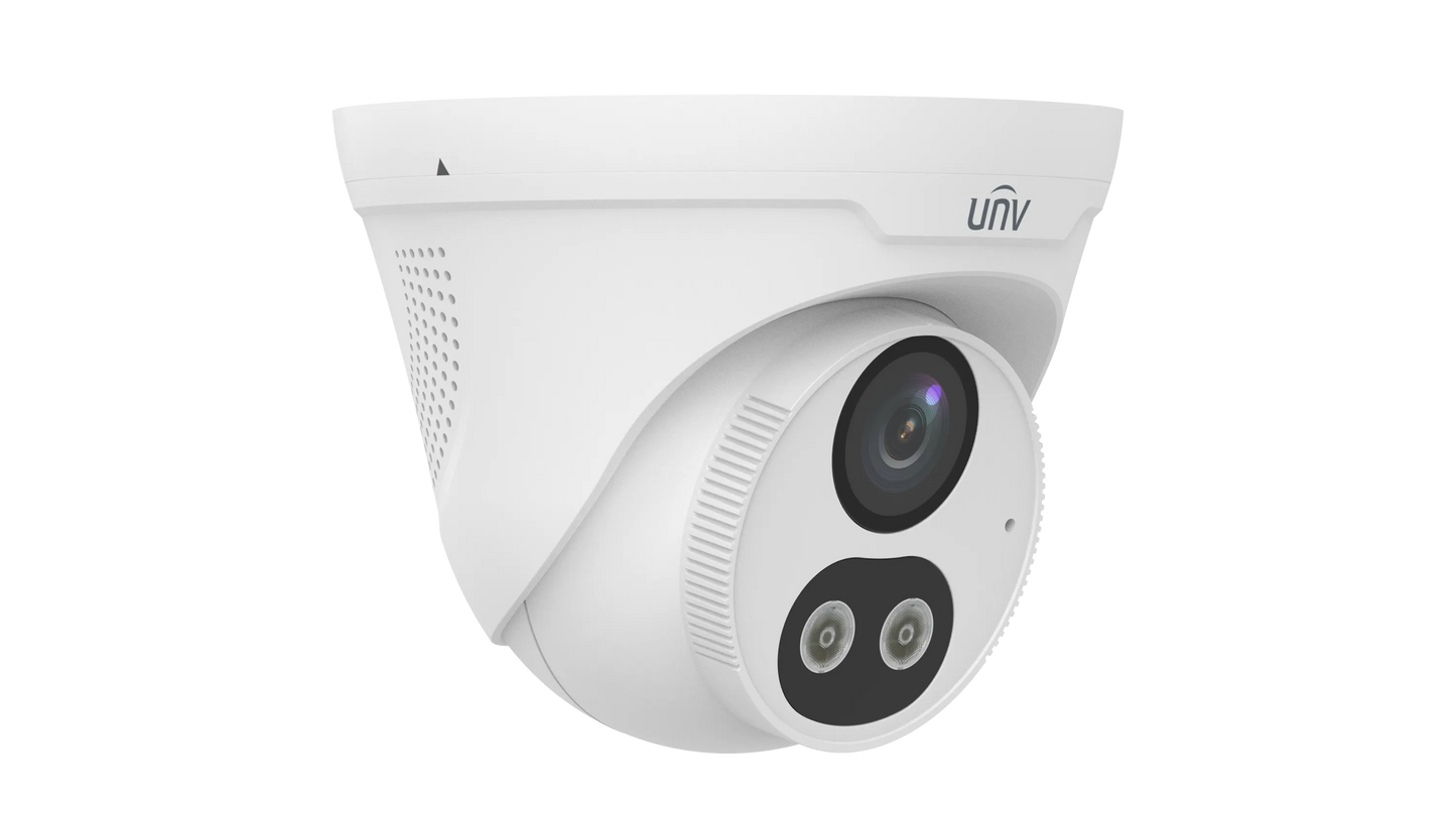 Uniview UNV 8MP Dual Light ColorHunter Turret IP Camera 4mm | IPC3618LE-ADF28KC-DL