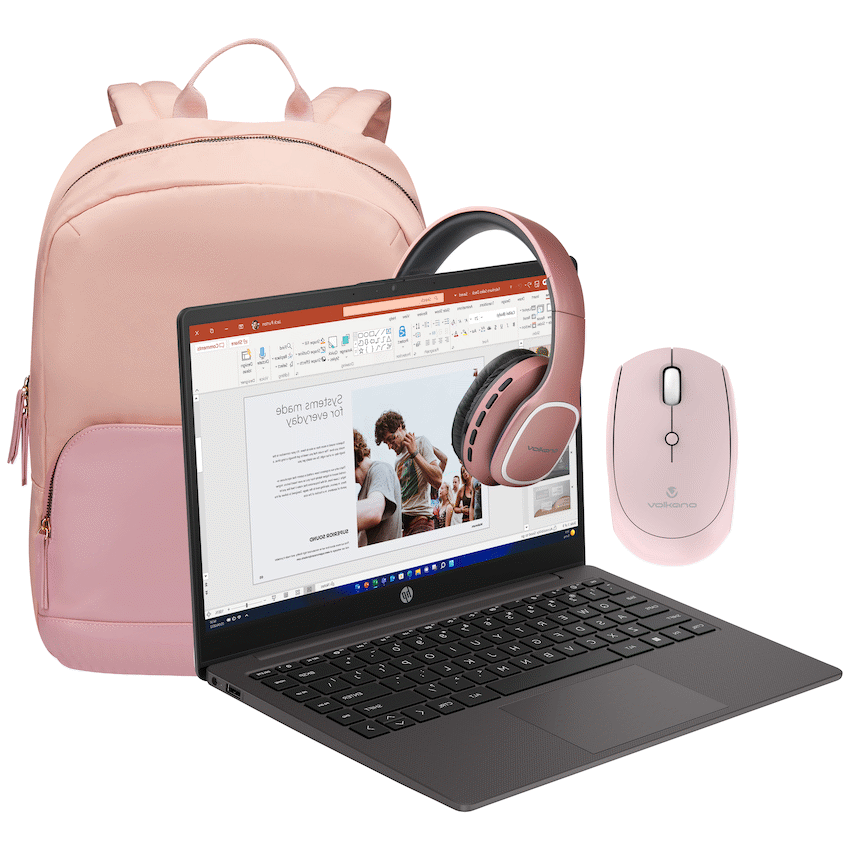 HP Laptop CU3K6ES#ACQ - 245 G10 14-inch 8GB/256GB Win11 Ladies Bundle