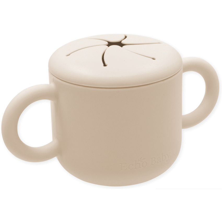 Echo Baby Silicone Snack Cup - Ivory - Guards On Duty Shop & Security Guards