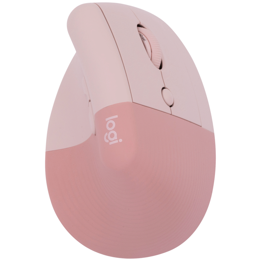 Logitech(R) Lift Vertical Ergonomic Mouse - Rose/Dark Rose - Guards On Duty Shop & Security Guards
