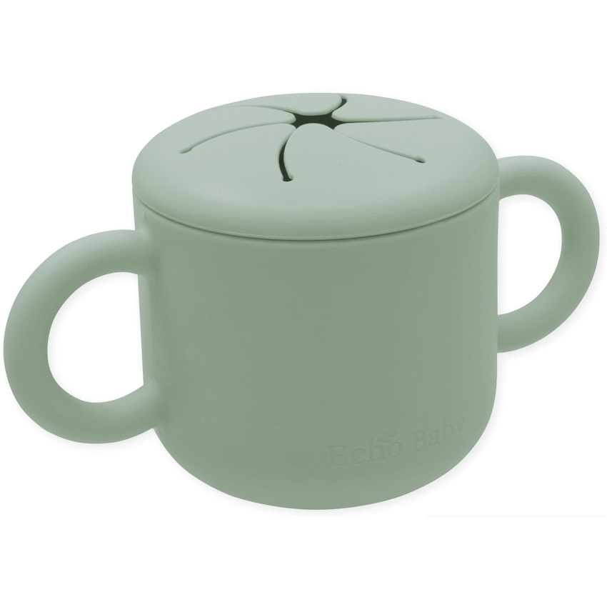 Echo Baby Silicone Snack Cup - Sage - Guards On Duty Shop & Security Guards