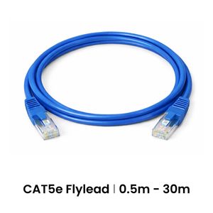 Cattex CAT5e Blue 3m Leads - Networking