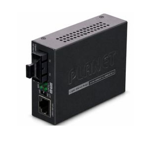 Planet 10/100/1000Base-T to 1000Base-LX Media Converter (SC,SM) - 10km - Networking
