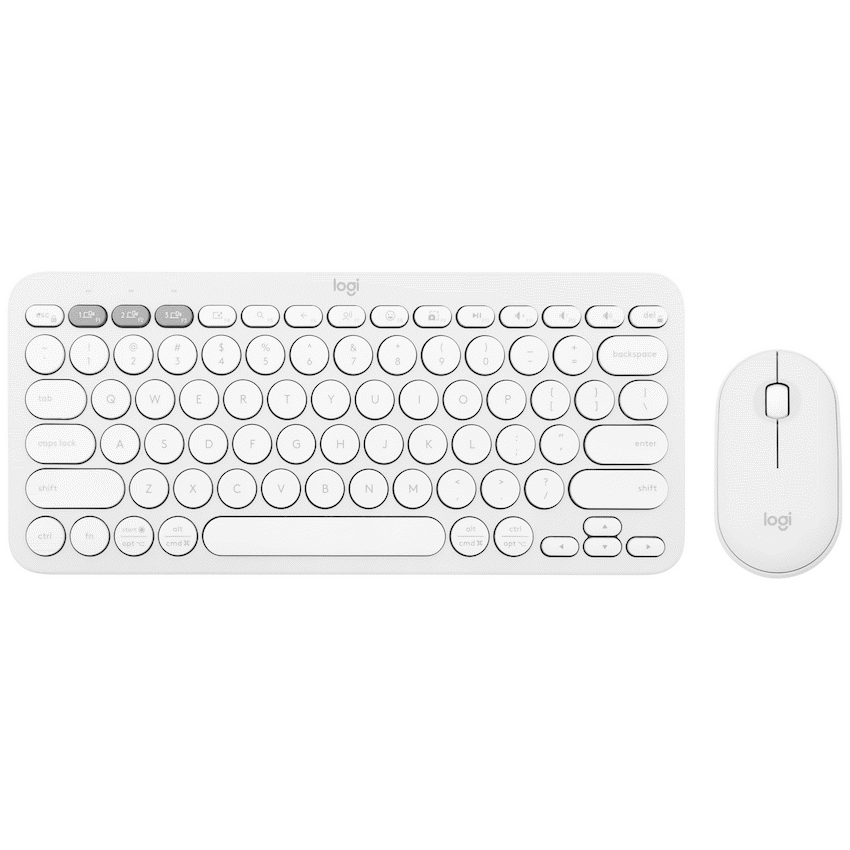 Logitech(R) Pebble 2 Combo - Tonal White - Guards On Duty Shop & Security Guards