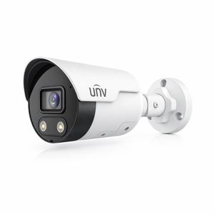 Uniview 4MP WDR Dual-light Alarm Bullet Network Camera - CCTV