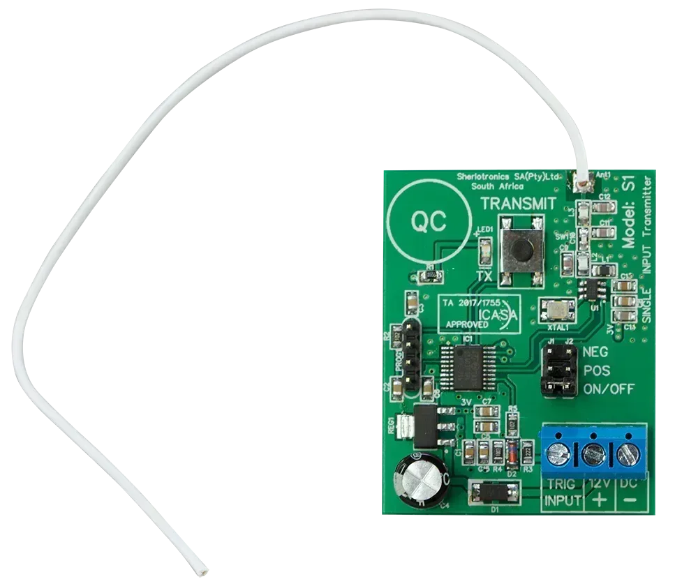 Sherlo 4CH Outdor Transmitter Guards On Duty Security