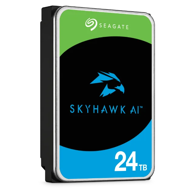 Seagate Skyhawk AI ST24000VE002 24TB 3.5'' HDD Surveillance Drives/ SATA 6GB/s Interface/ 256MB Cache/ RPM: 7200/ 512e.