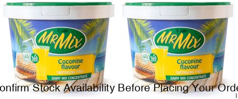 2 X 5L MR MIX DAIRY BLEND MIX COCOPINE BUCKET 1 + 7 (Sold 2 X 5L Buckets) Mr Mix COCOPINE 5L Bucket