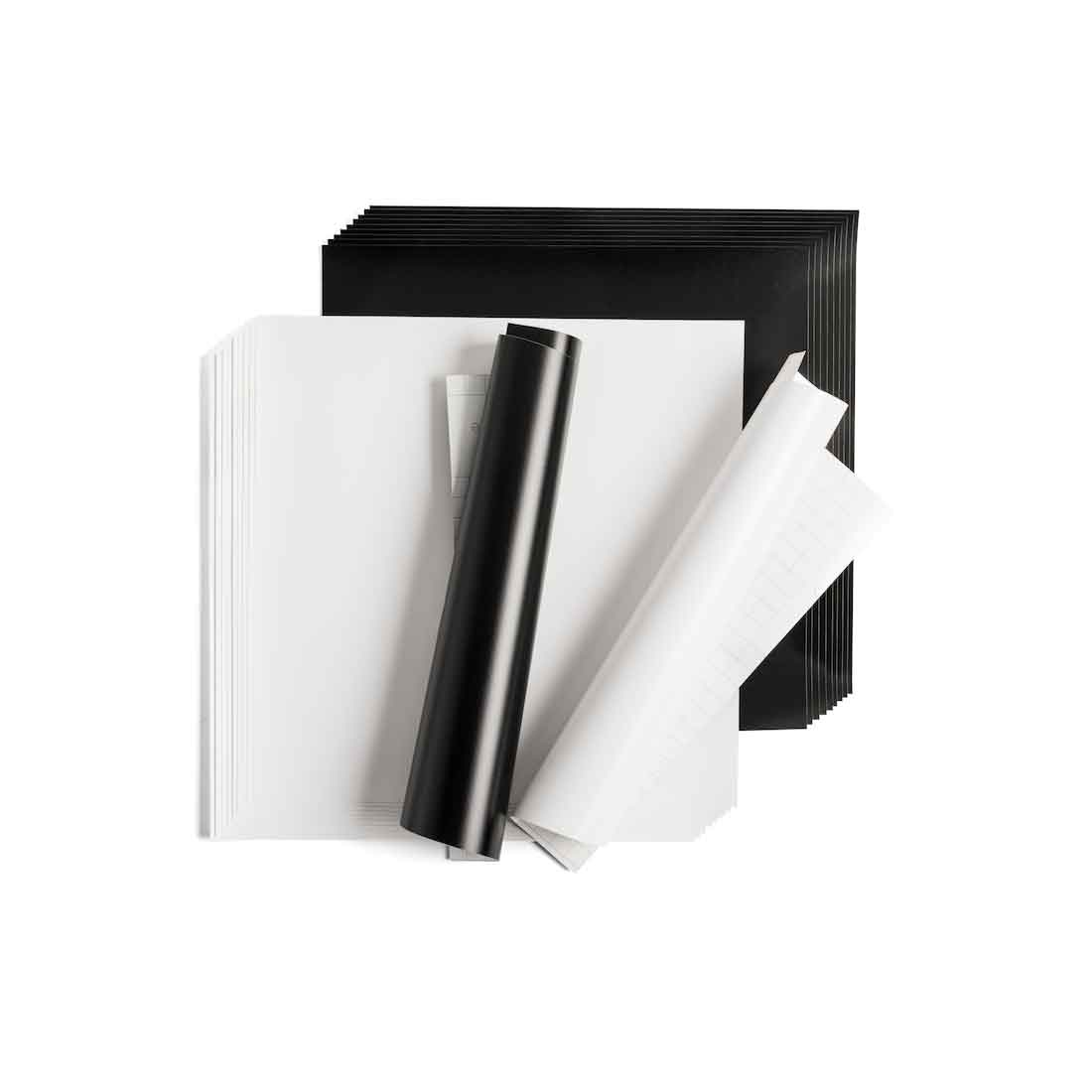 2004329 - Cricut Premium Vinyl Removable 30x30cm 20-Sheet Sampler (Basics)