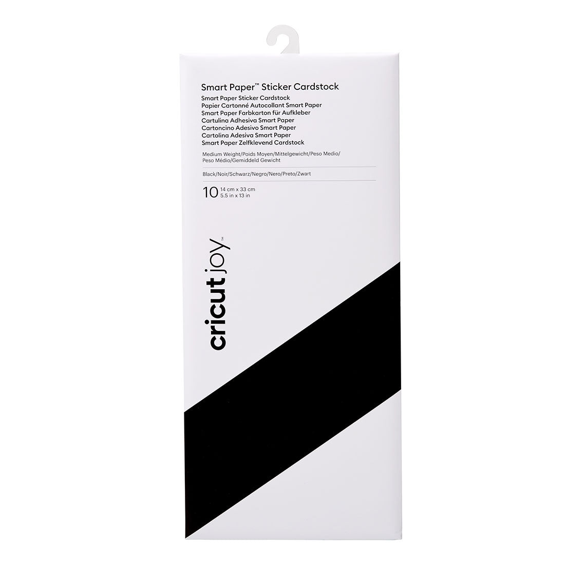 2008869 - Cricut Joy Smart Paper Sticker Cardstock; Black 13.9x33cm