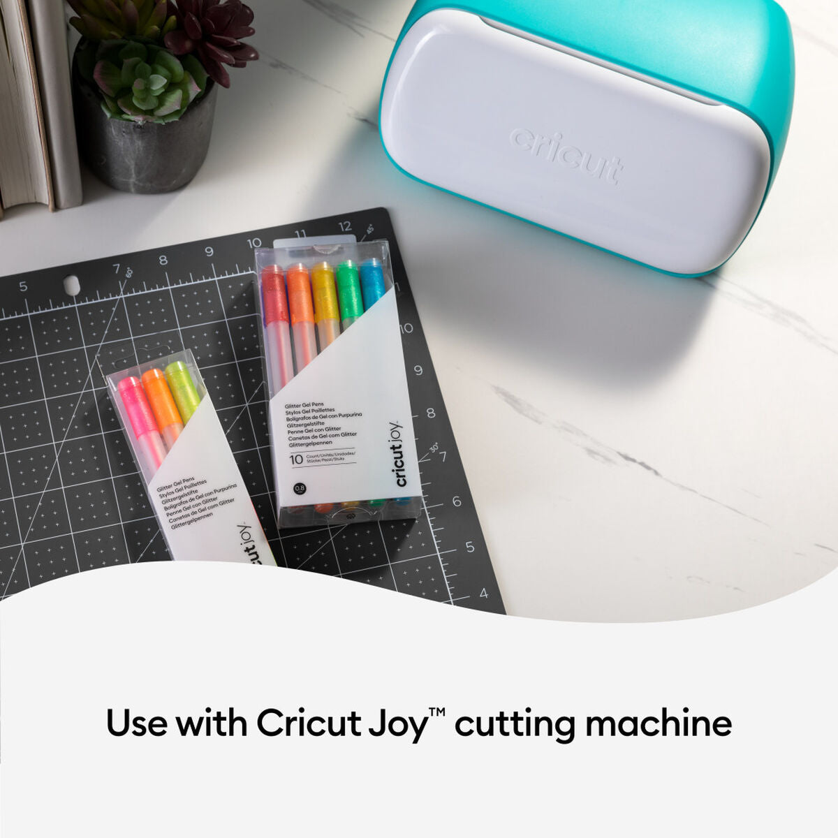 2009964 - Cricut Joy Glitter Gel Rainbow Pen Set 10ct 0.8mm