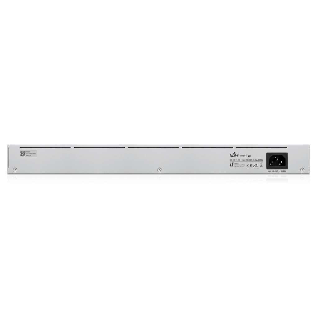 Ubiquiti UniFi 16 Port Gigabit 8 PoE 42W Switch 2SFP | USW-16-POE
