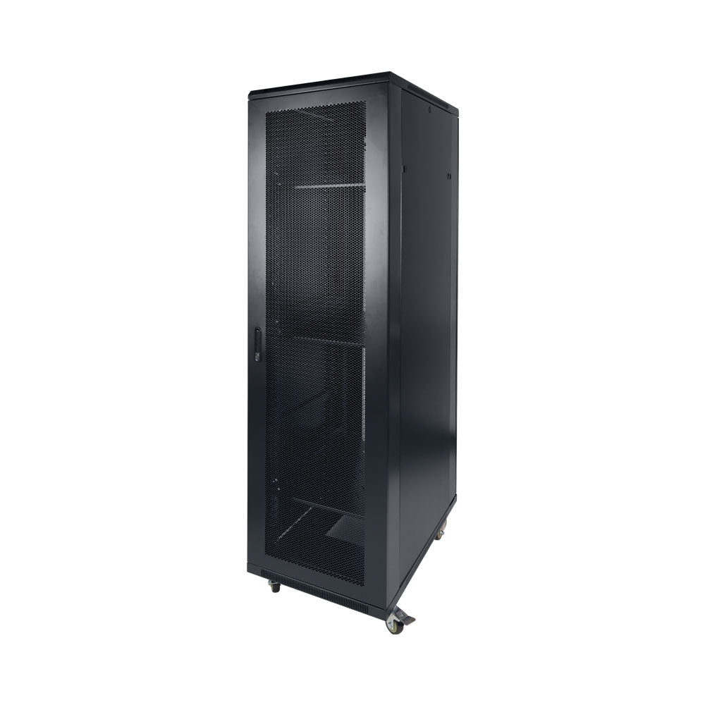 27U 600X600MM,2 FANS,2 SHELVES,DBL MESH FRT S/BACK