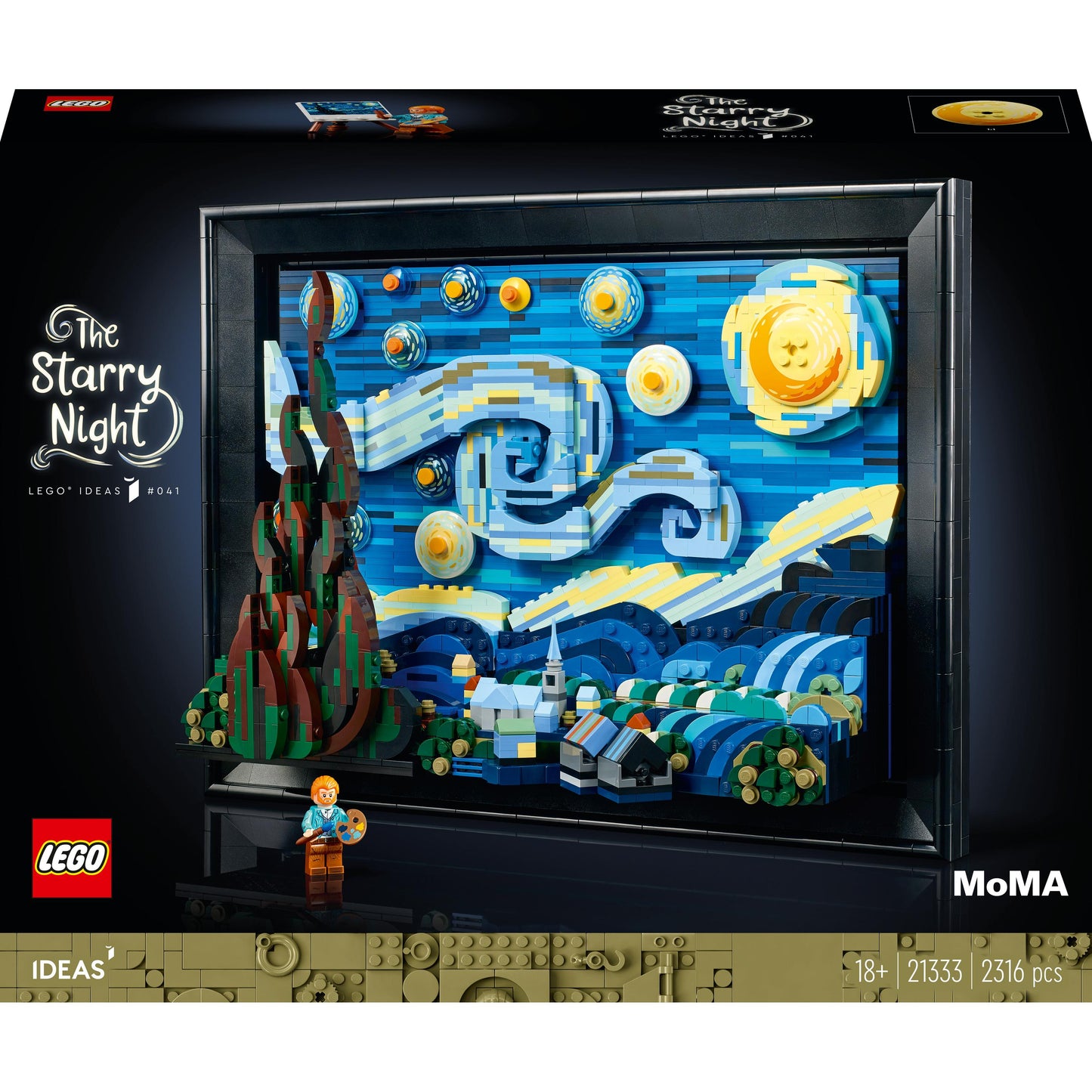 LEGO Vincent van Gogh - The Starry Night — Set 21333