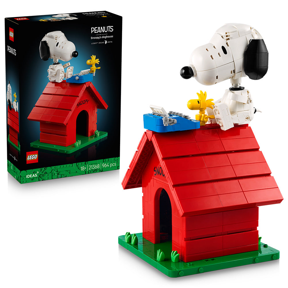 LEGO® Ideas Peanuts: Snoopy’s Doghouse Set 21368