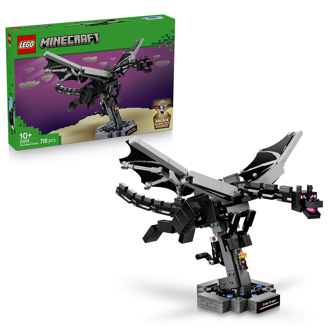 LEGO® Minecraft® The Ender Dragon Video Game Decor 21595