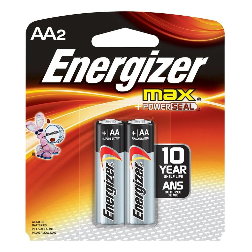 Energizer Max Alkaline AA - 2 Pack