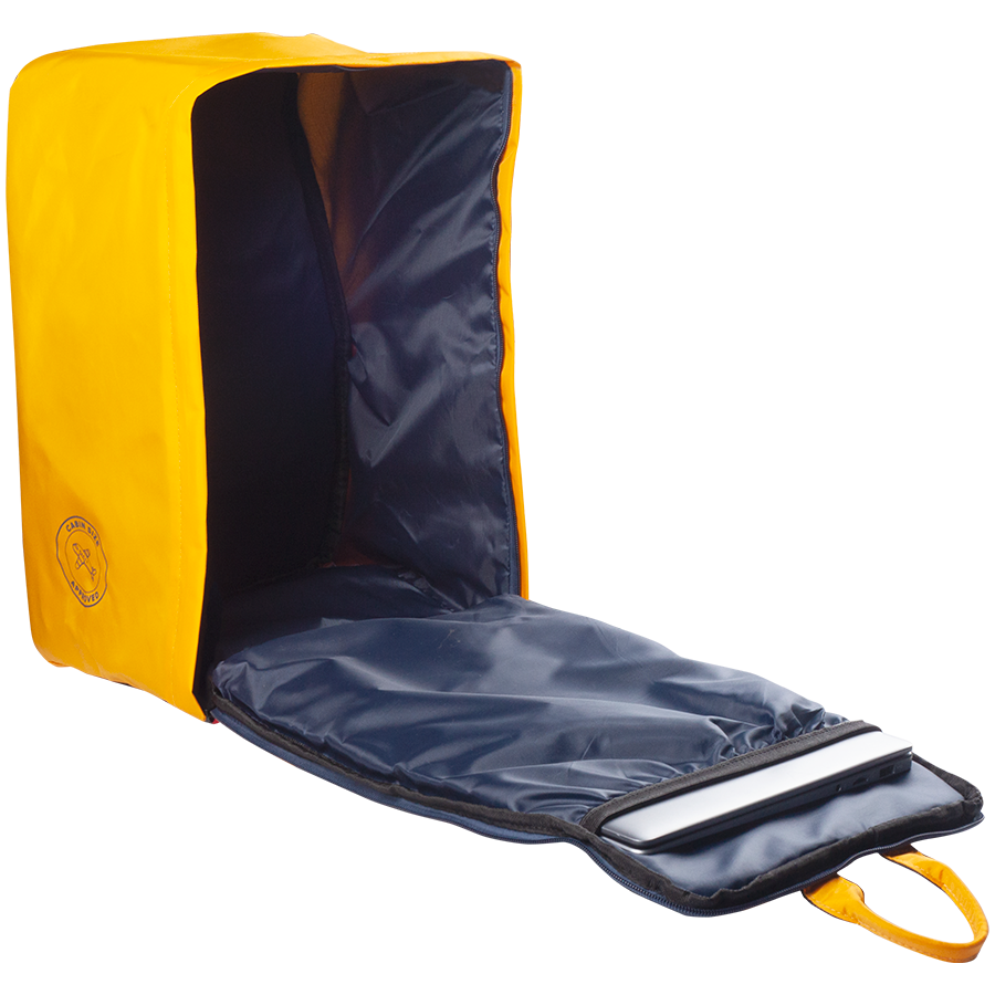 CANYON CSZ-03, cabin size backpack for 15.6'' laptop, polyester,yellow