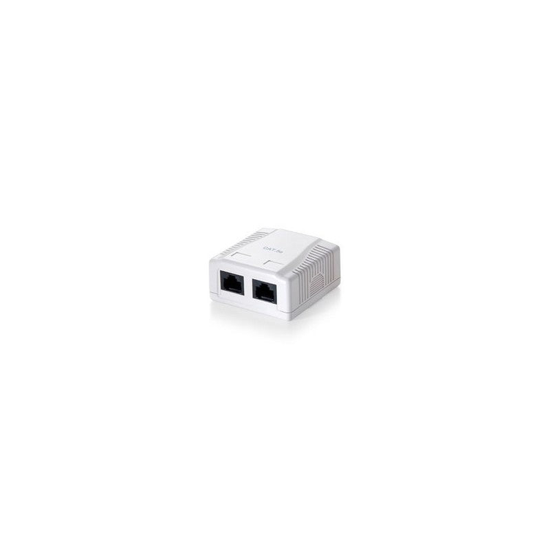 EQUIP WALLBOX, CAT5E UTP 2-PORT