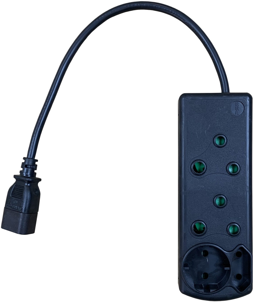 MULTI PLUG(EC) 1+1 WAY- 10 AMP (MP-04) - Guards On Duty Shop & Security Guards