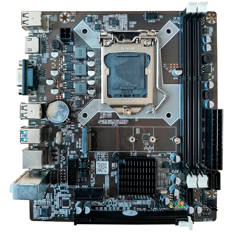 Arktek Intel H81 Chipset, Socket LGA1150, Dual Channel DDR3, Integrated Intel Graphics,2 x DDR3 Slots, Realtek 10/100/1000 Gigabit LAN, Realtek Audio