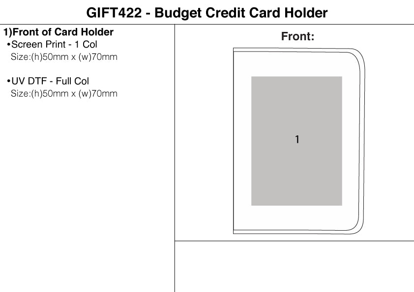 Budget Credit Card Holder