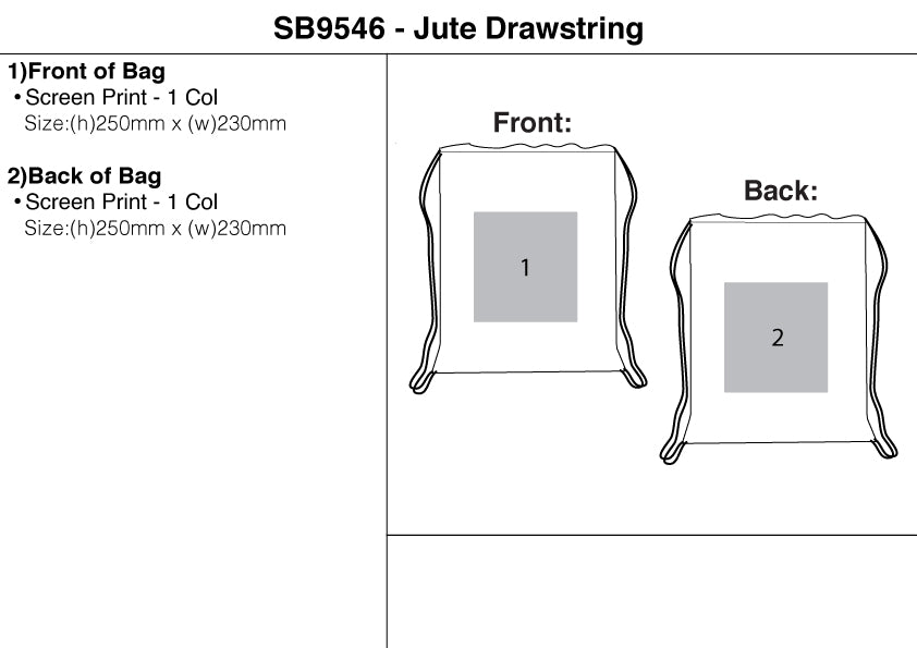 Jute Drawstring