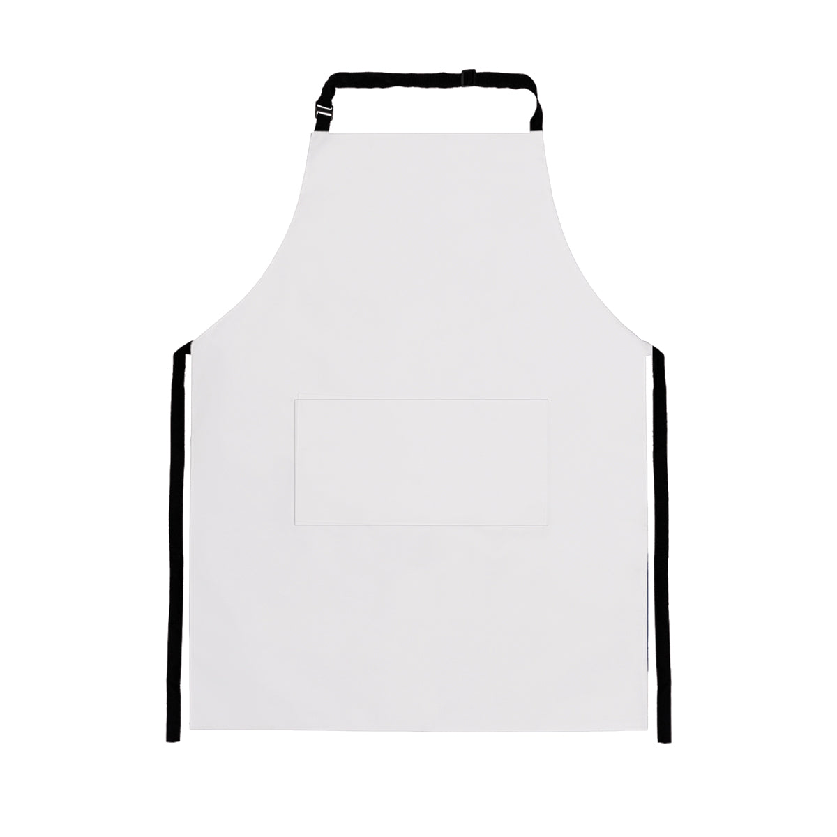 Biere Colour Apron with Pocket - White