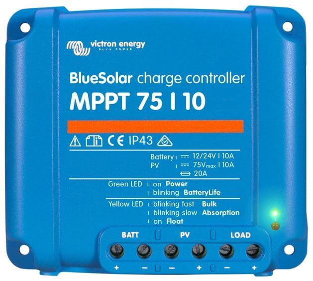 Victron BlueSolar MPPT 75/10 Charge Controller | VIC-BSC7510-MPPT