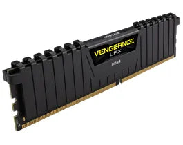 Corsair VENGEANCE® LPX 8GB (1 x 8GB) DDR4 DRAM 2666MHz C16 Memory Kit; 16-18-18-35; 1.2V; Black