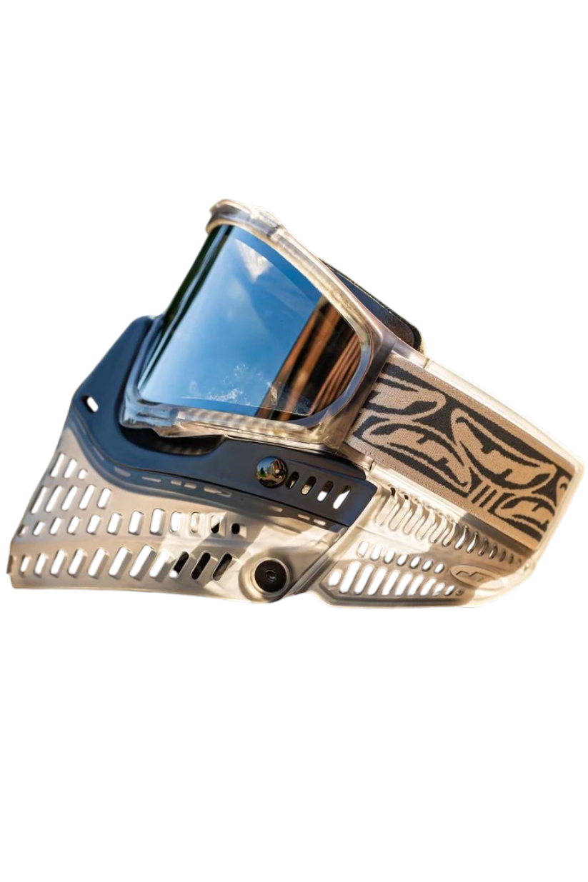 JT Proflex Ice Stratus Paintball Goggle w/ Chrome Lens – Thermal Dual Pane Mask System