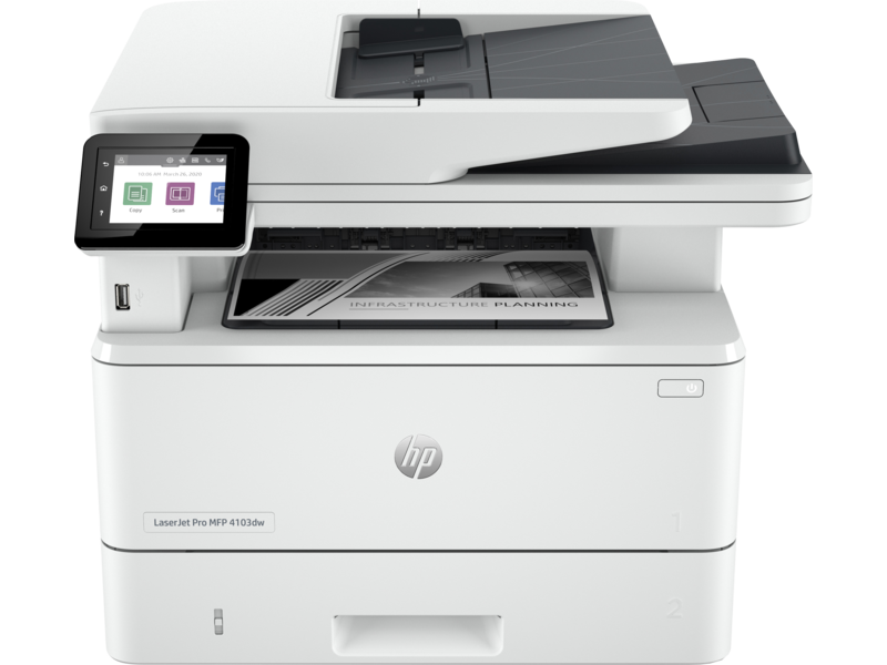 HP LaserJet Pro 4103dw MFP Mono Printer - Guards On Duty Shop & Security Guards