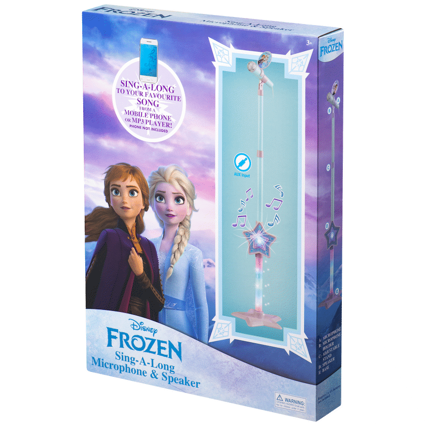 Karaoke Stand - Frozen - Single Mic - Guards On Duty Shop & Security Guards