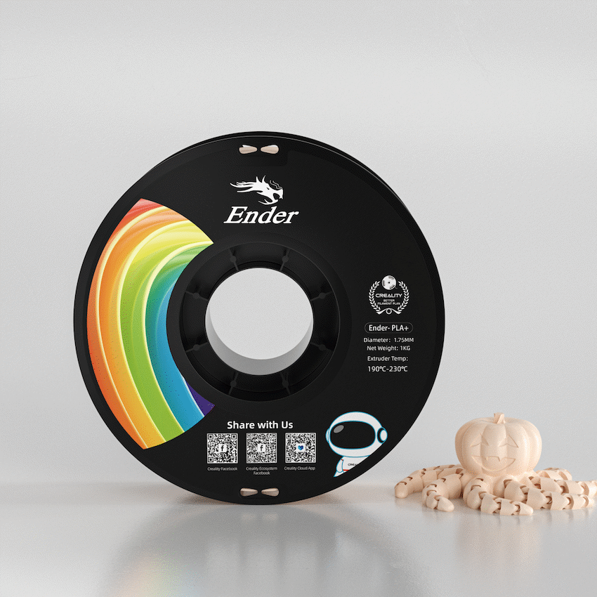 Ender PLA+ Filament 1kg - Beige - Guards On Duty Shop & Security Guards