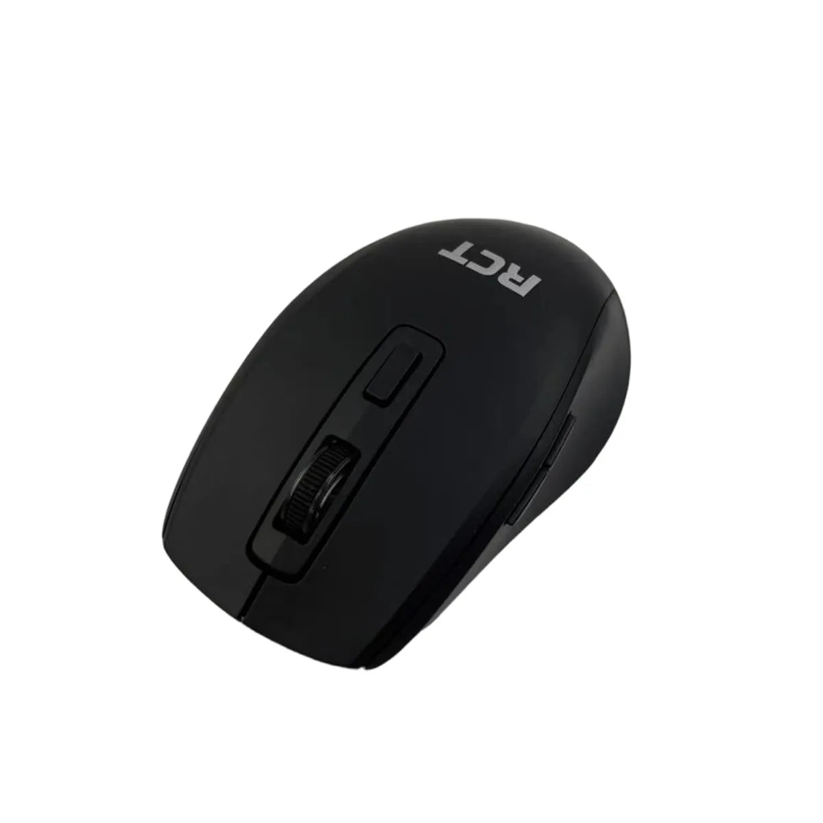 RCT 2.4GHz Wireless Optical Mouse | 6-Button | Silent Click | Adjustable DPI (800/1200/1600) | USB Receiver | Black
