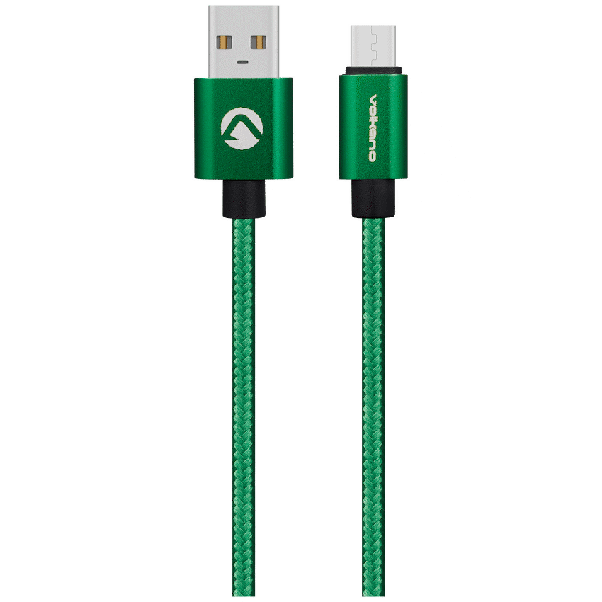 Volkano Fashion Series Cable Type-C 1.8m - Apple Green